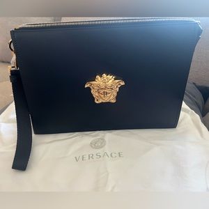 Versace Medusa large clutch